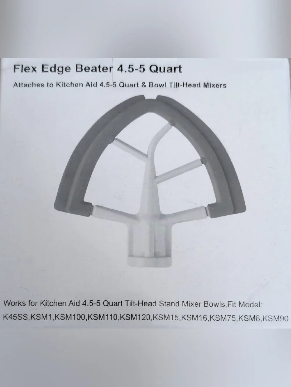 BRAND NEW - Flex Edge Beater 4.5-5 Quart